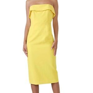 Bardot Georgia strapless cocktail dress